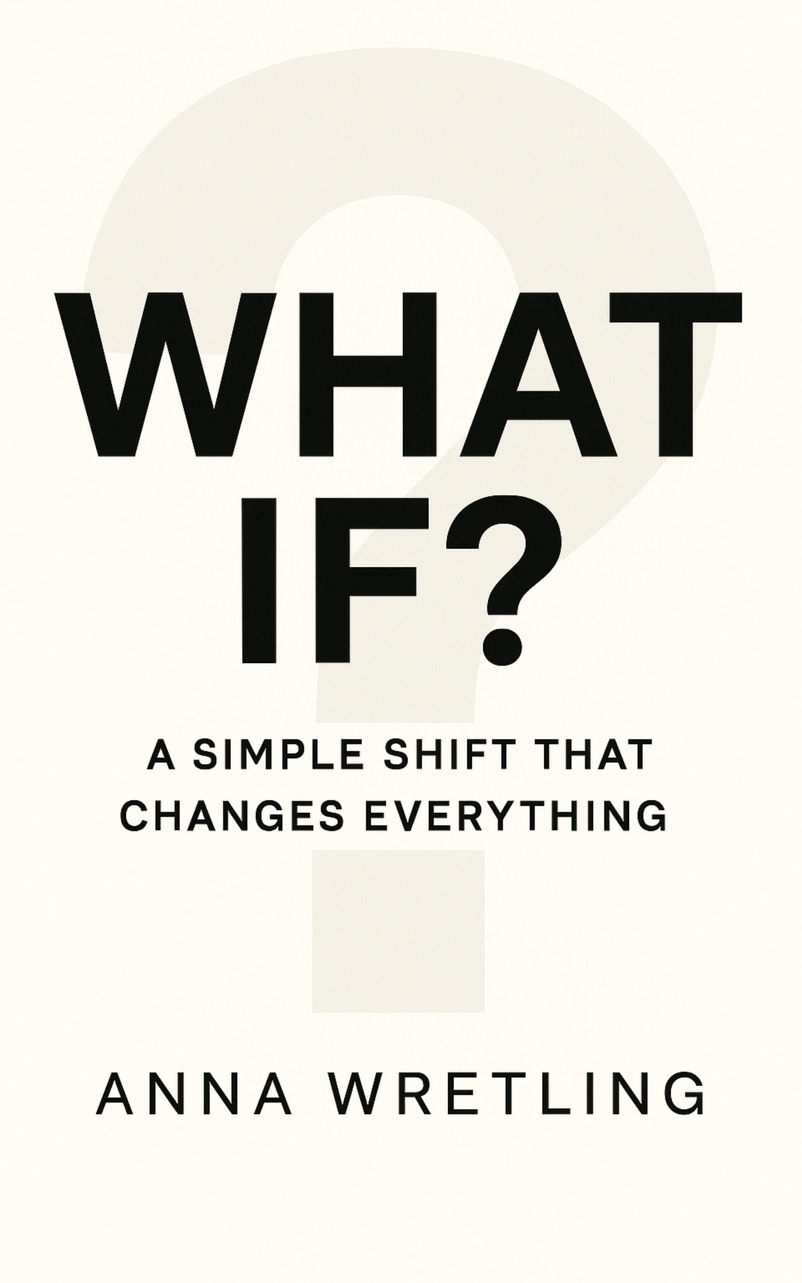 "What If?" Signed Hardcover